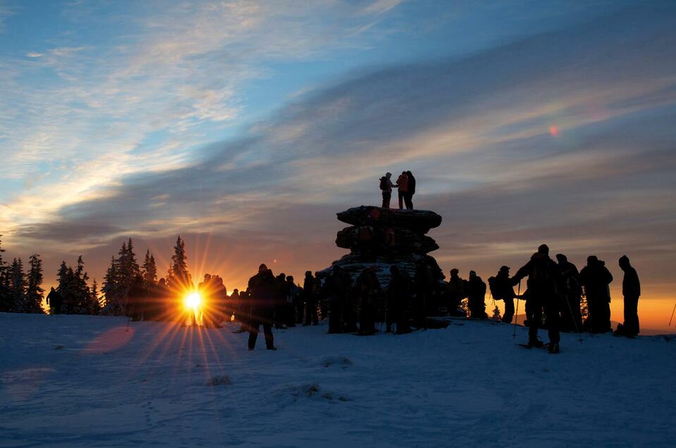 Wintersonnenwende_Teufelstein_Oststeiermark | © Kurt Elmleitner