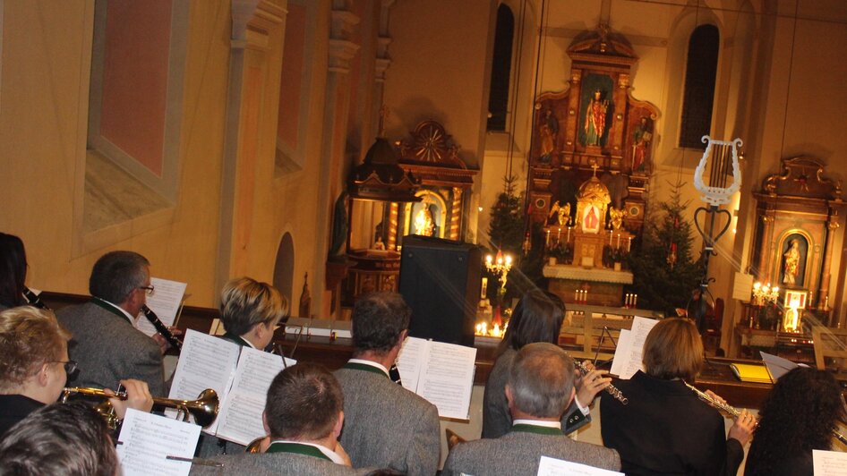 Musikverein Unterlamm in der Pfarrkirche | © Musikverein Unterlamm