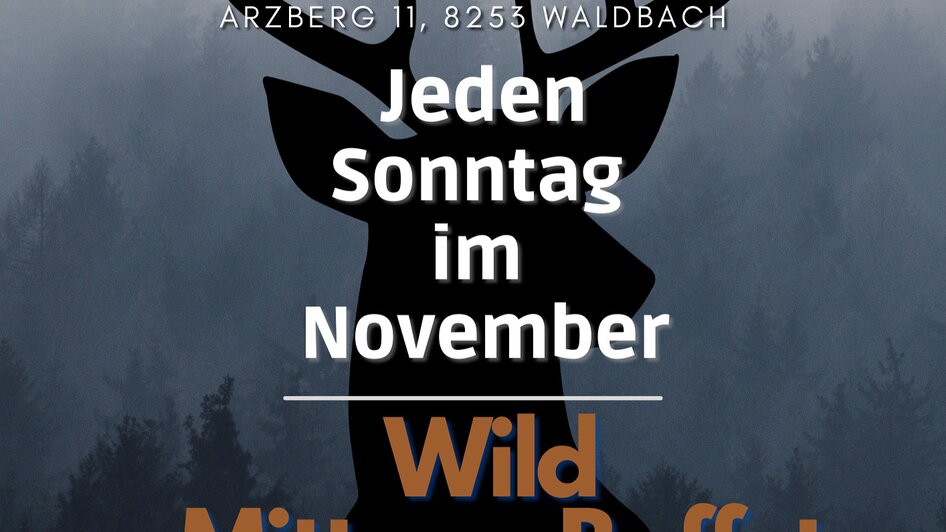 Flyer Wild Spezialitäten_Oststeiermark | © Gasthof zur Post Hold