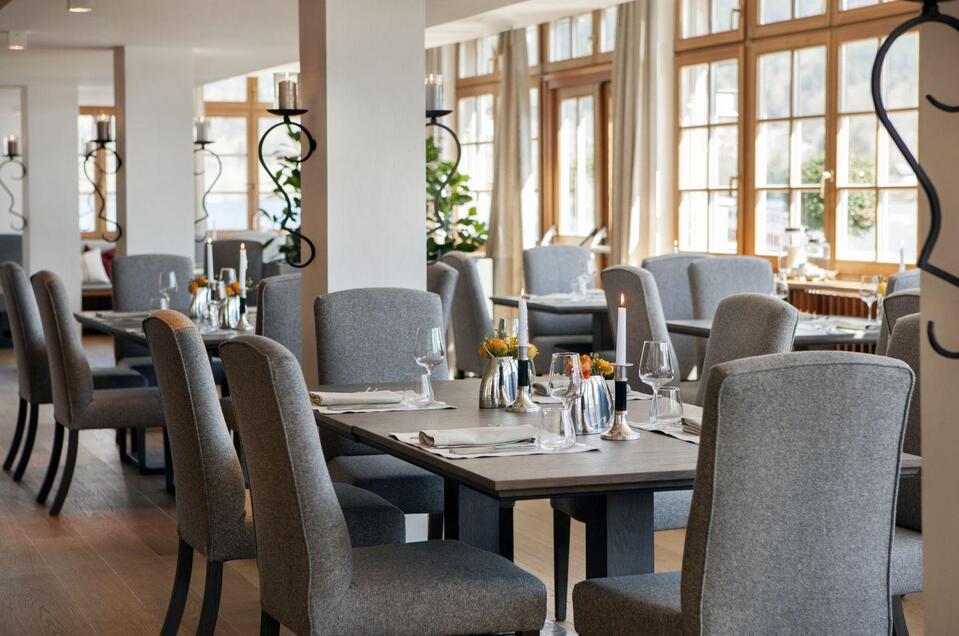 Seehotel Grundlsee, im Restaurant Seeplatzl | © Seehotel Grundlsee