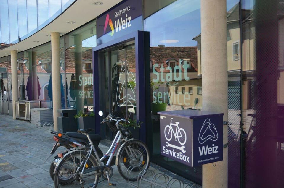 Bicycle service boxes in Weiz - Impression #1 | © Stadtgemeinde Weiz
