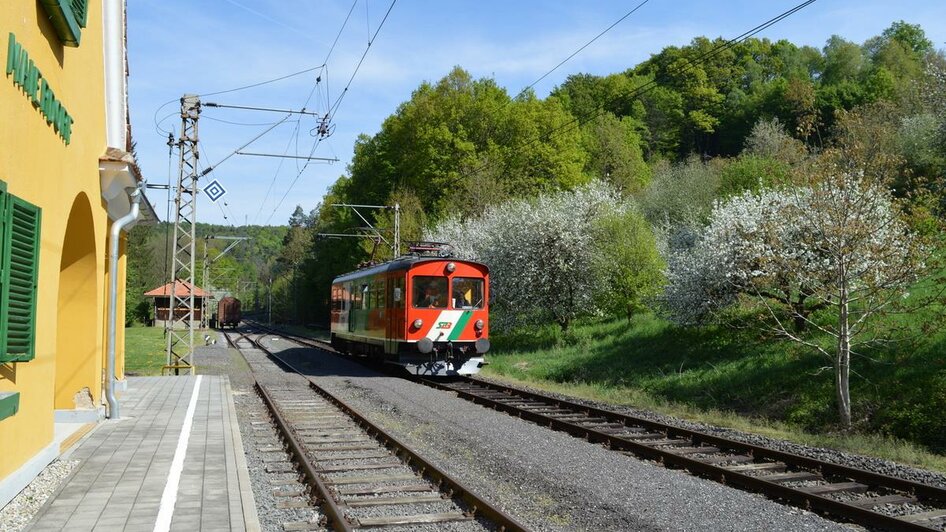 Gleichenberger Bahn am Bahnhof Meierdorf | © StB