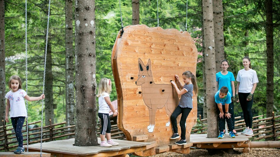 Almerlebnispark_Waldbewegungsgarten_Oststeiermark | © AlmErlebnispark Teichalm