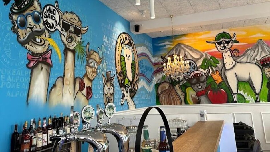 Alpoke - Graffiti hinter Schank | © Alpoke - K.van Kerken