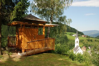 Aussichtspavillon-Rachau- Murtal-Steiermark | © Anita Fössl