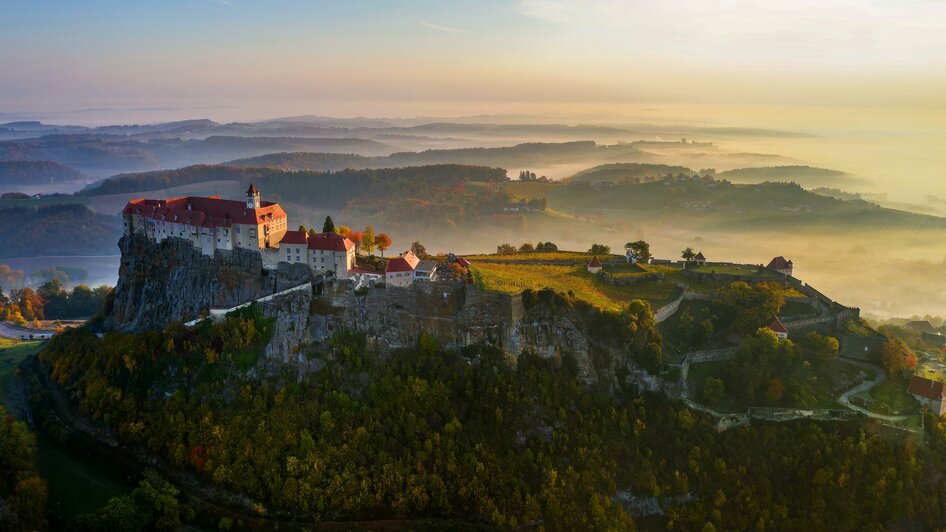 Die Riegersburg aus der Luft | © Marktgemeinde Riegersburg/Der Ferder