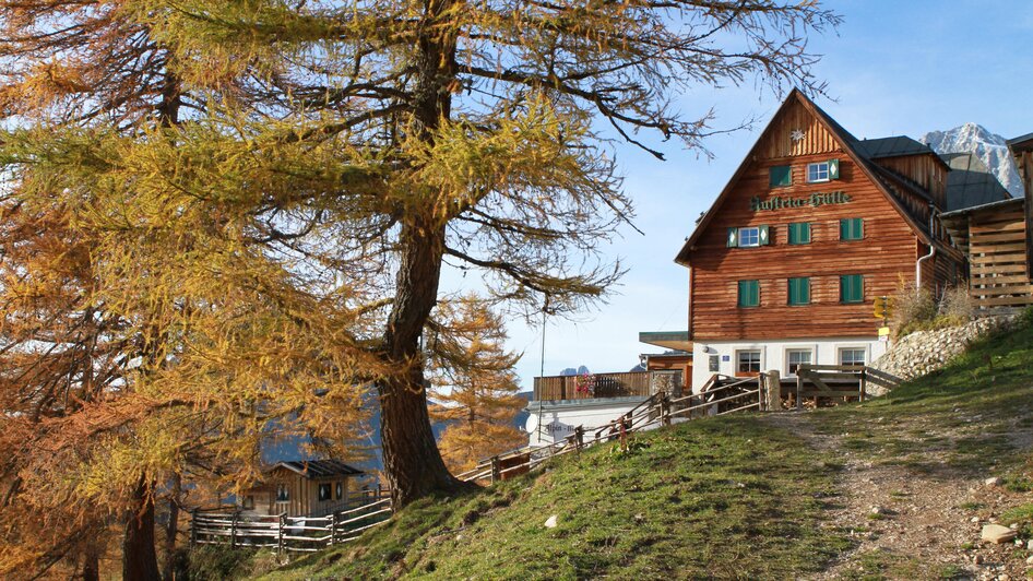 Austriahütte im Herbst | © Alpenverein Austria