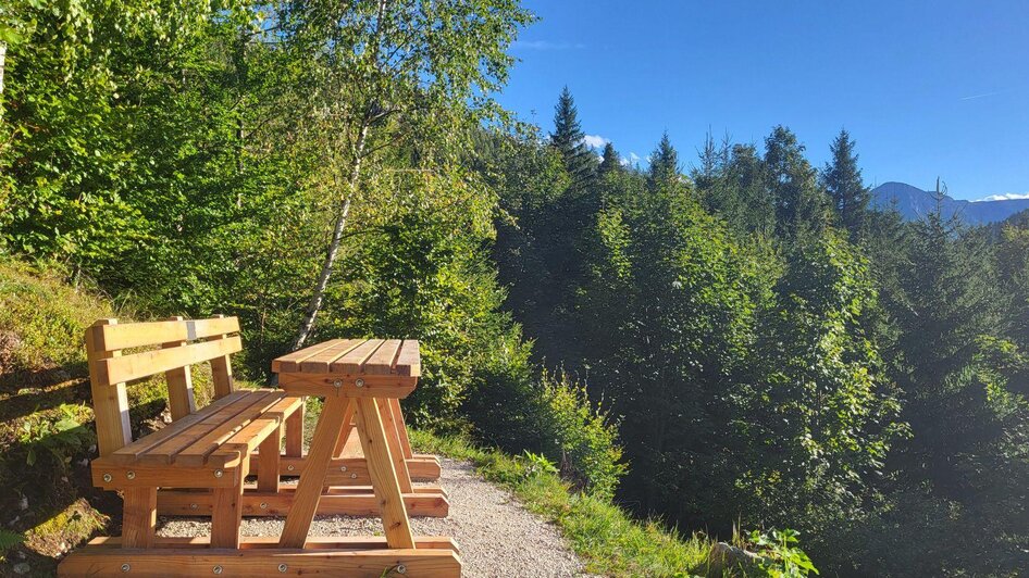 Bürgermeisterbankerl,Bad Aussee, Herbst | © TVB Ausseerland Salzkammergut_Petra Kirchschlager