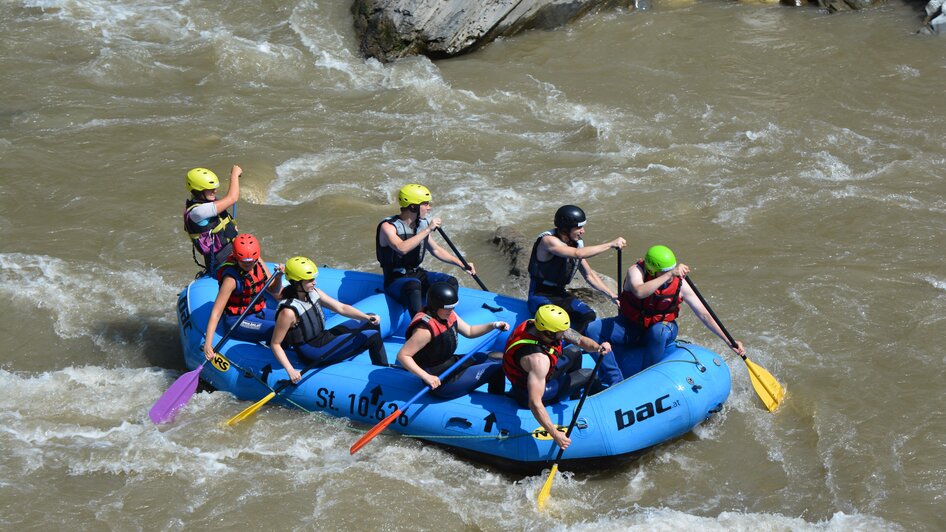 Rafting Boot auf der Enns | © BAC Rafting Boot auf der Enns | © BAC