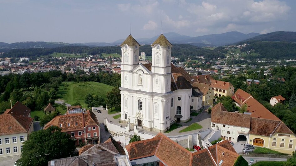 Basilika Weizberg_Vogelperspektive_Oststeiermark | ©  Werner Steinkellner