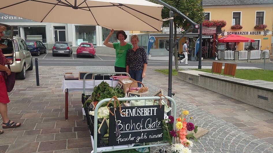 Aussteller am Bauernmarkt in Friedberg | © Stadtgemeinde Friedberg