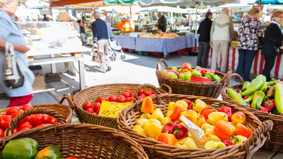Bauernmarkt am Lendplatz - Gemüsevielfalt | © Graz Tourismus - Harry Schiffer