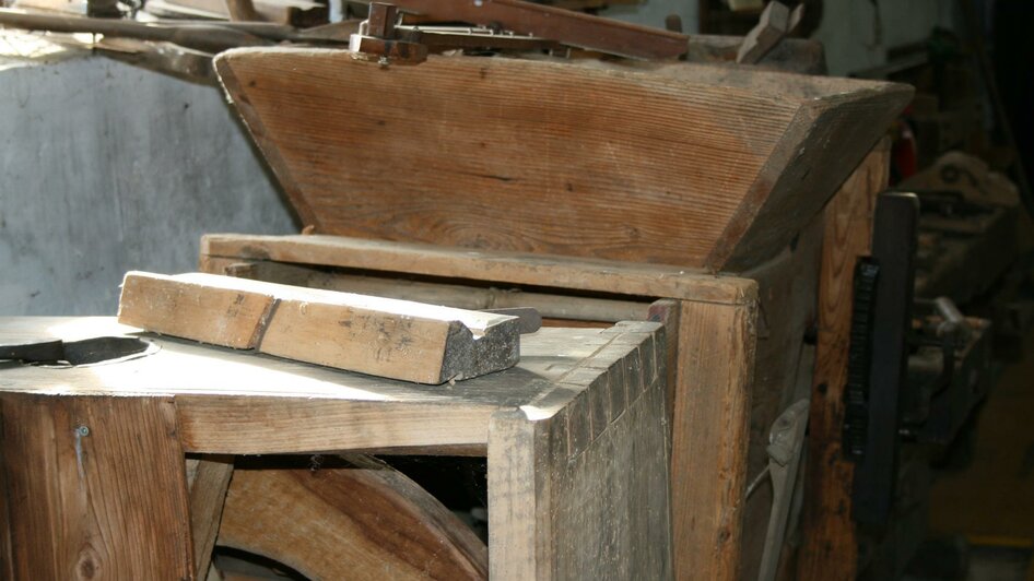 Mühle aus Holz  im Bauernmuseum | © Schilcherland Steiermark