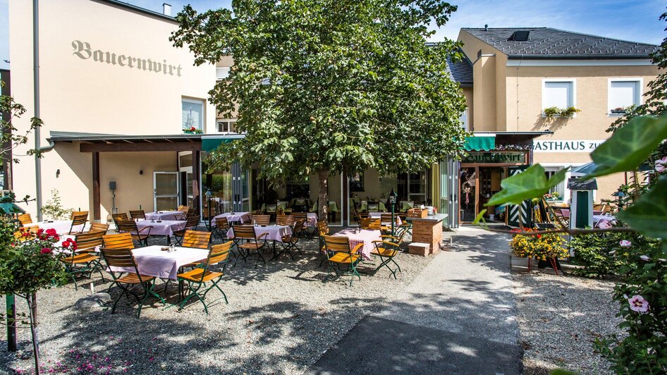 Bauernwirt - Gastgarten | © Bauernwirt - Rothwangl Photography