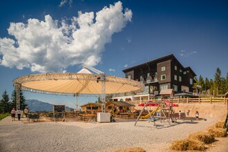 Gastgarten Berggasthof | © Rudy Dellinger