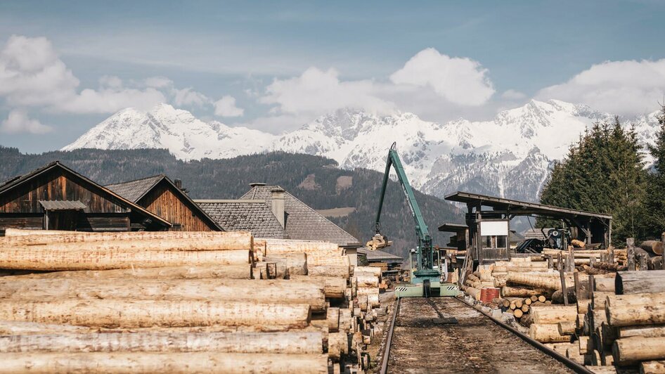 Sägewerk mit Aussicht | © Stefan Leitner