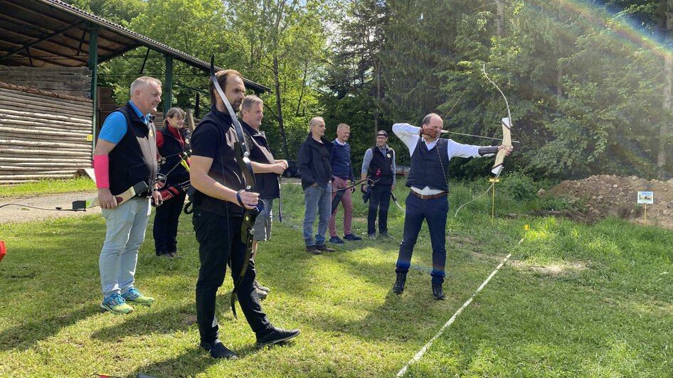 Bogenparcours_einschießen_Oststeiermark | ©  Tourismusverband Oststeiermark