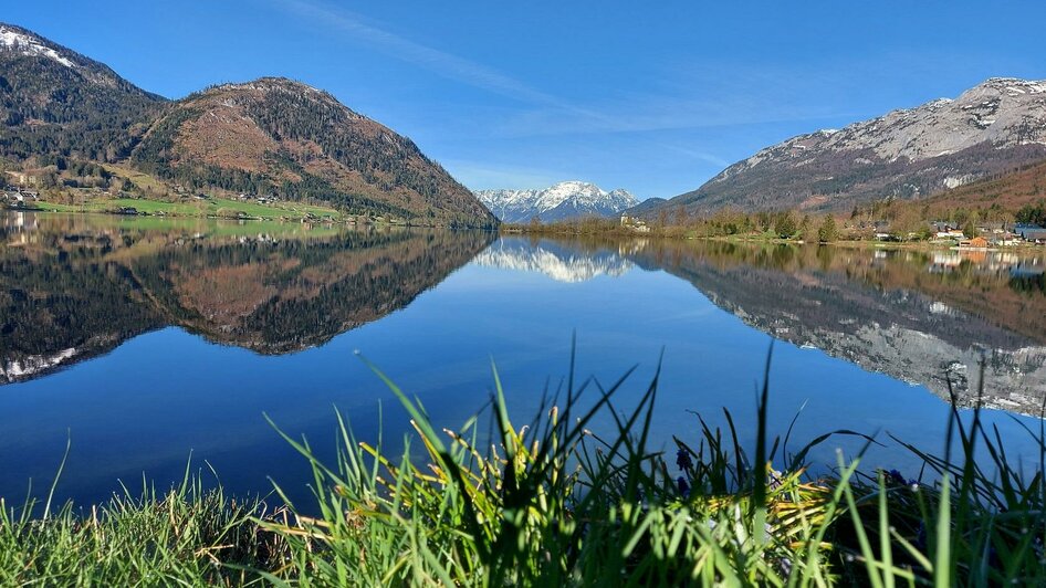 Bootsverleih Allerlei, Grundlsee,Seeblick von Gößl | © Steinegger