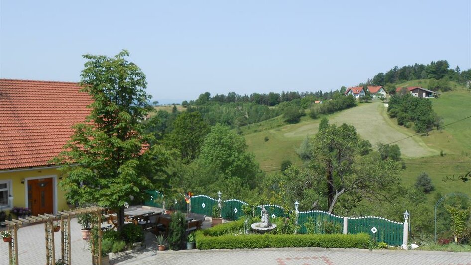 Aussicht | © Familie Oswald | Weingut Oswald vlg. Spitzlgodi