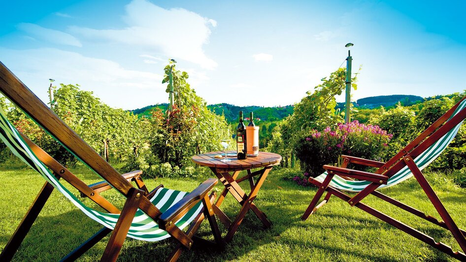 Pichler_Schober_Gastgarten | © Weingut Pichler-Schober