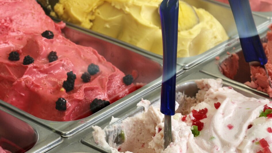 Café Muhr - Bunte Eisauswahl | © Café Muhr