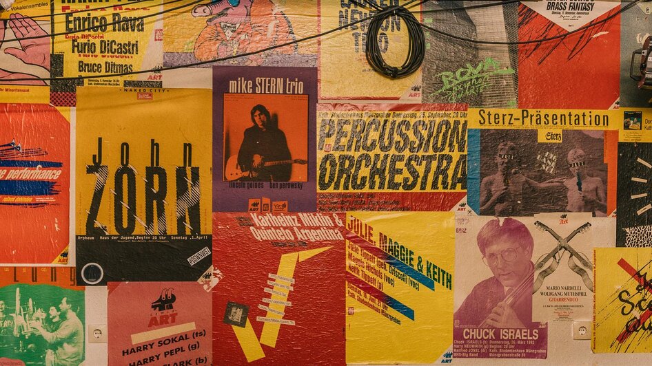 Cafe Stockwerk - Konzertplakatwand | © Cafe Stockwerk - N.Popp