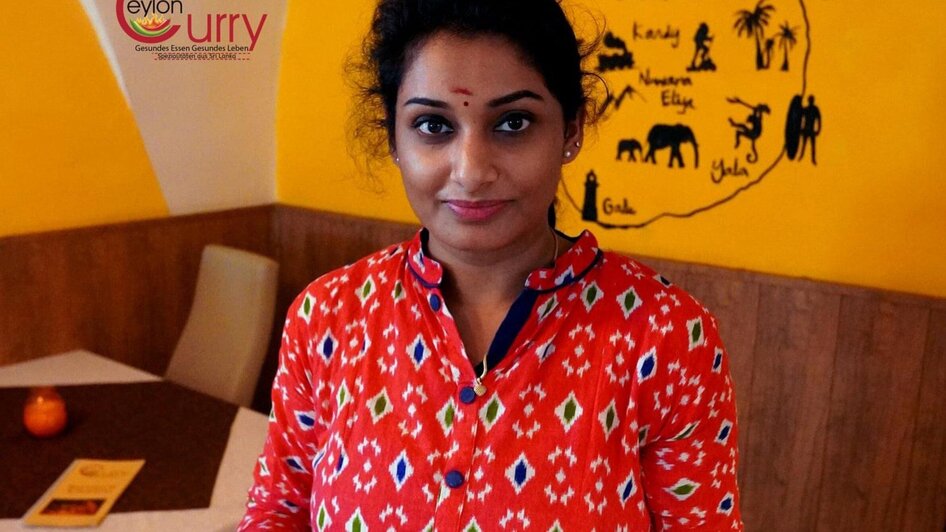 Ceylon Curry - Gastgeberin im Restaurant | © Ceylon Curry
