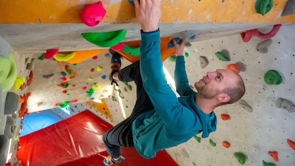 Bouldern im City Adventure Center Graz | © C-A-C
