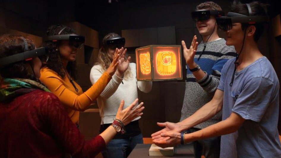 AR-Erlebnis im CoSa Graz: Interaktive Wissenschaft | © UMJ-J. Kucek