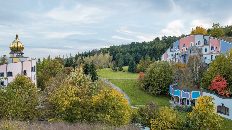 Rogner Bad Blumau - Stamm- und Steinhaus | © Kurkommission Bad Blumau