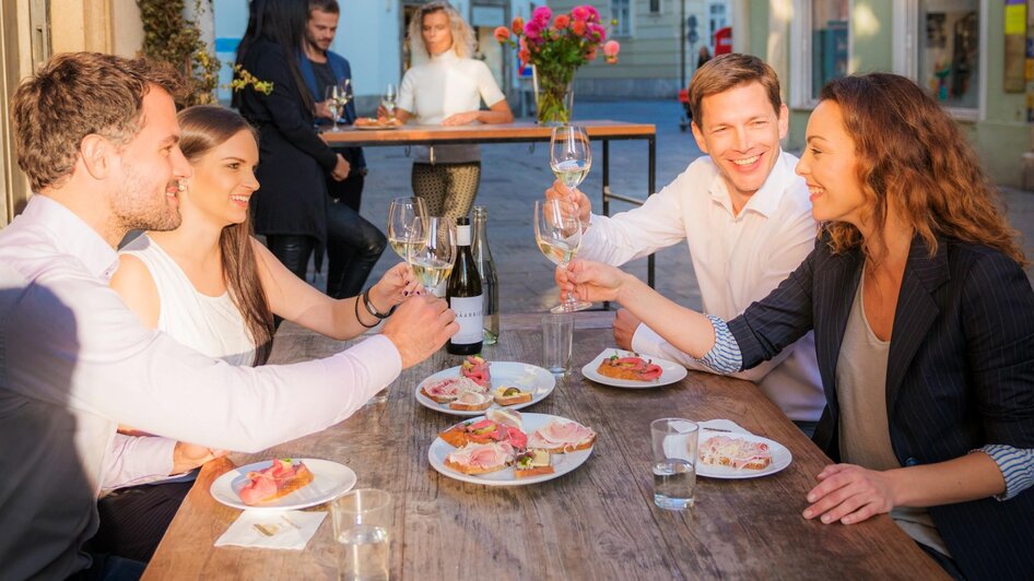 Frankowitsch - Gemeinsam anstoßen | © Graz Tourismus - Gerald Plattner