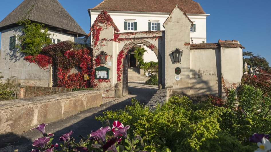 Eingang Schloss Kapfenstein | © Schlösserstraße