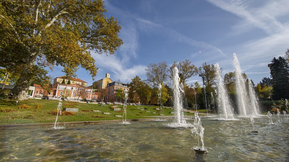Bad Gleichenberg mit Wasserspiele | © Schlösserstraße