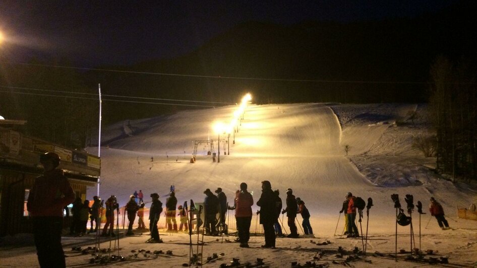 Nachtskifahren beim Skilift Zlaim | © Narzissendorf Zloam