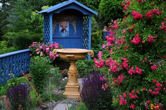 Sulamith Garden_Birdbath_Eastern Styria_Sichart | © Sissy Sichart