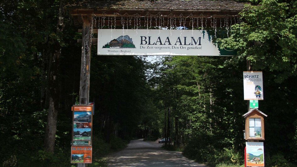 Blaa Alm, Altaussee, Durchfahrt | © Viola Lechner