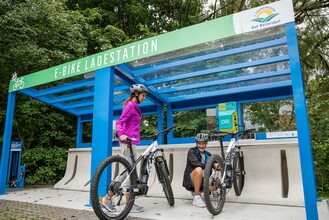 E-bike charging station | © Thermen- und Vulkanland