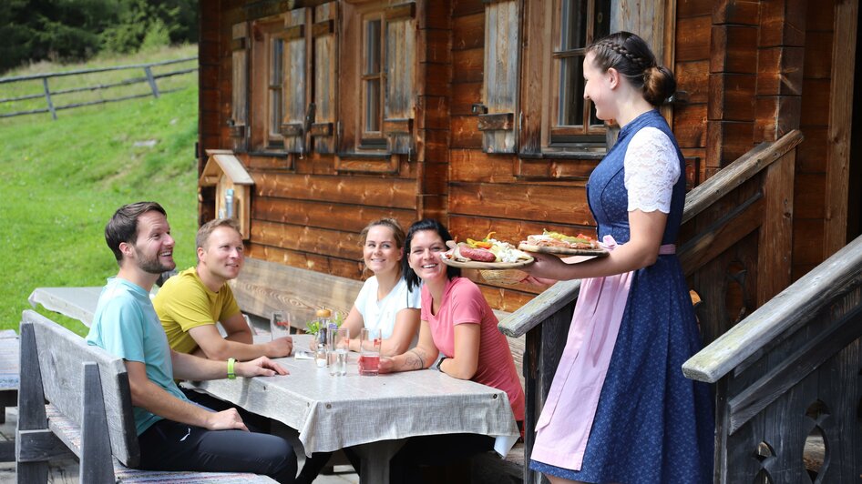 Einkehr bei der Ebenhandlhütte | © TV Murau, Hannah Tautscher