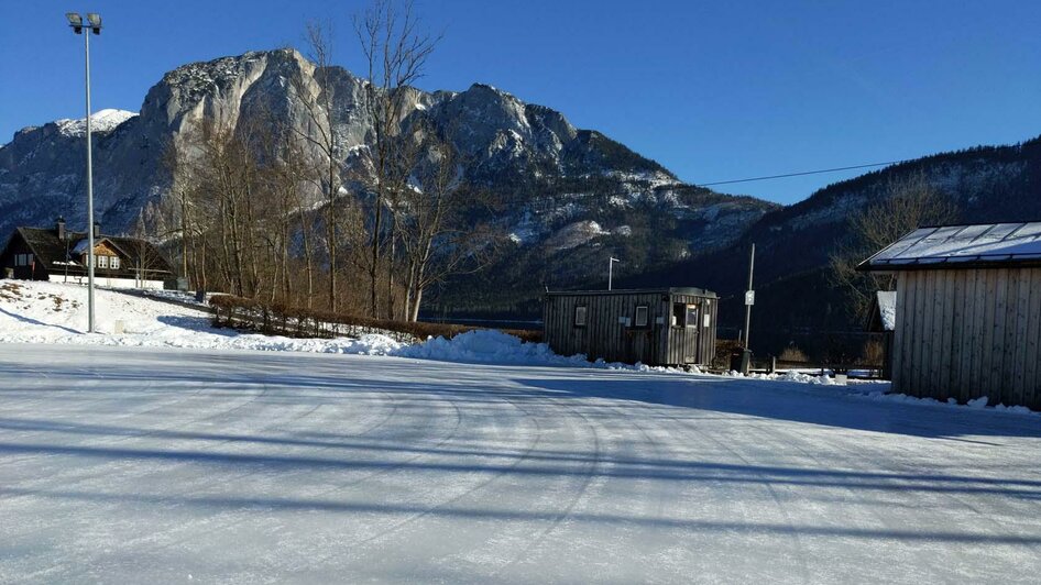 Eislaufplatz, Altaussee, Trisselwand | © René Haselnus