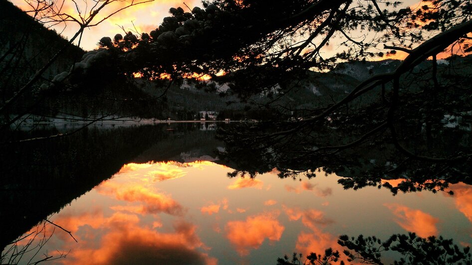 Sonnenuntergang am Erlaufsee | © TV Hochsteiermark