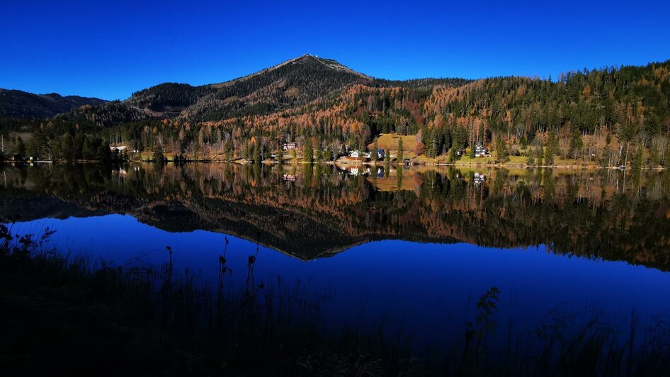 Herbstansicht Erlaufsee | © TV Hochsteiermark