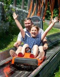 Sommerrodelbahn Koglhof_Rodel_Oststeiermark | © Sommerrodelbahn Koglhof | Rene Strasser | © Sommerrodelbahn Koglhof