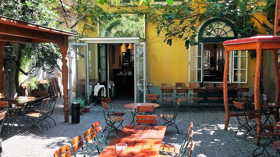 Eschenlaube - Gastgarten | © Eschenlaube