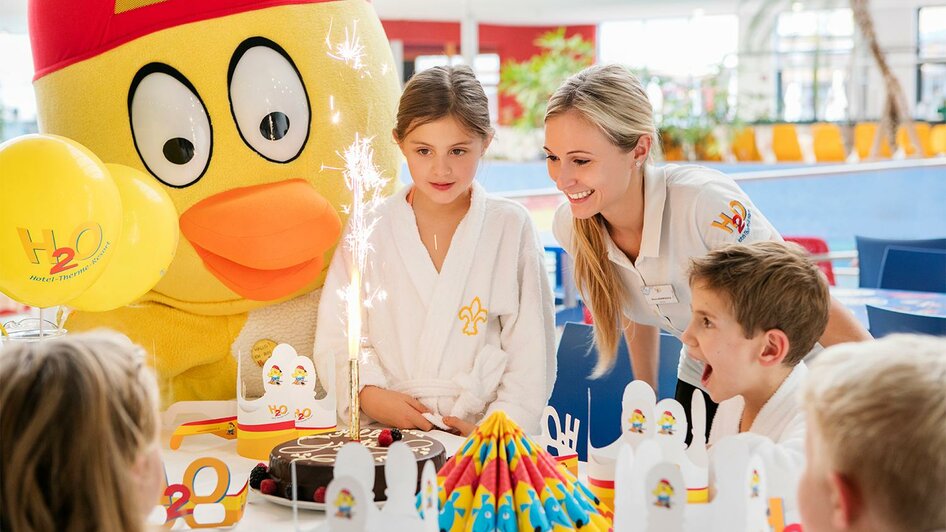 H2O Hotel-Therme-Resort - Kindergeburtstag | © Eisenberger