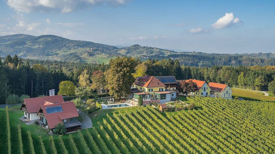 Luftbildaufnahme Weingut Peiserhof | © Peiserhof