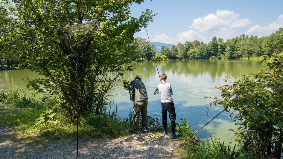 Winzendorfer Teiche_Fischen_Oststeiermark | © Winzendorfer Teiche