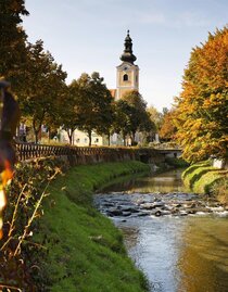 Safen with church  | © Bergmann | TVB Bad Waltersdorf | © Bergmann