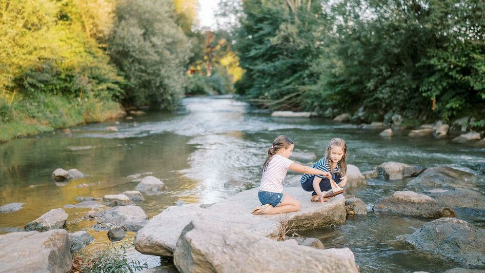 Flussbad_Kinder2_Oststeiermark | © Tourismusverband Oststeiermark