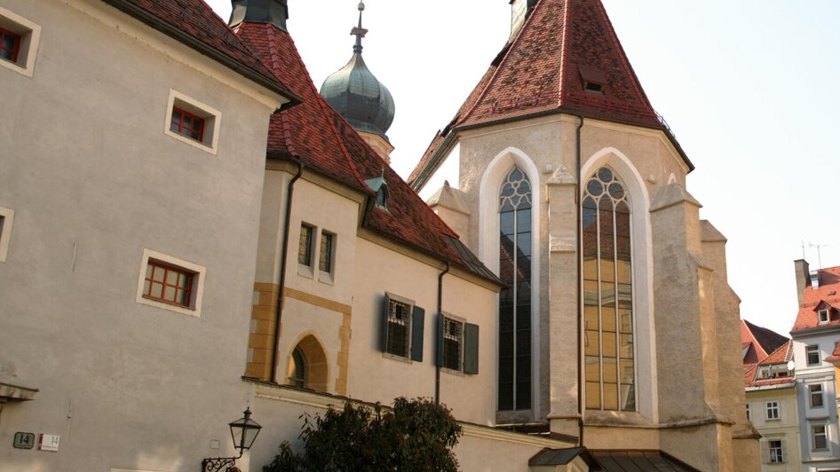 Franziskanerkloster Graz in der Altstadt | © Graz Tourismus-Harry Schiffer
