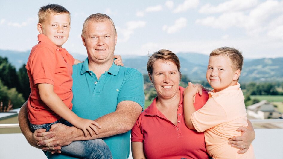 Die Gastgeber am Martinhof: Familie Schoberleitner | © Martinhof